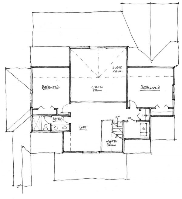 Castaway - 2 Story House Plans in FL