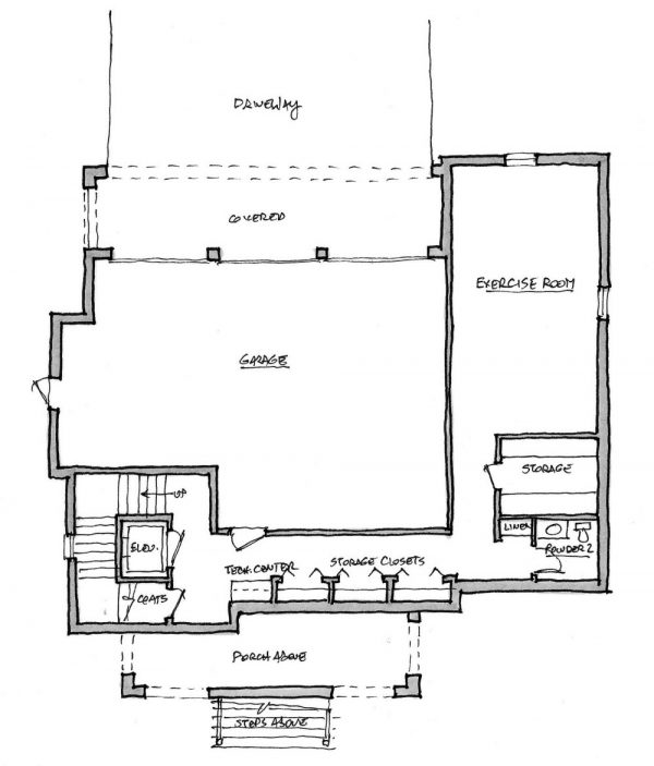 Serenata 2 - 3 Story House Plans in FL