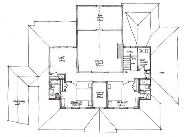 Tidewater - 2 Story House Plans in FL
