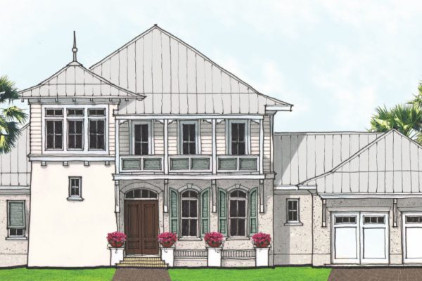 Guana Cay - 2 Story House Plans