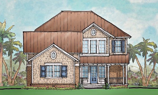 Windward - 2 Story House Plans in FL