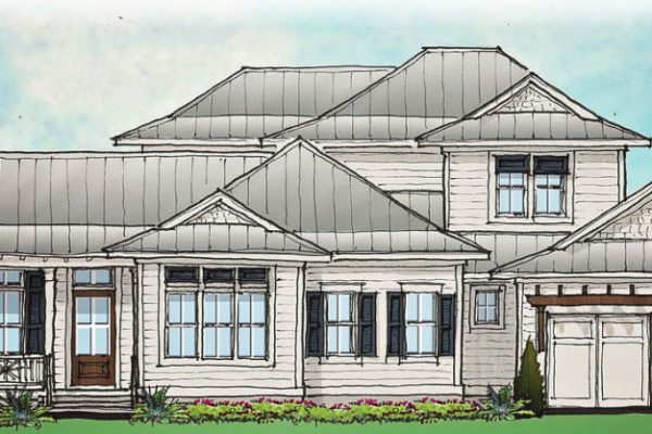 Seabrook II - 2 Story House Plans in FL