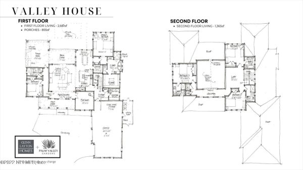 Valley House - 2 Story House Plans in FL