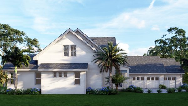 Whistling Palm - 2 Story House Plans in FL