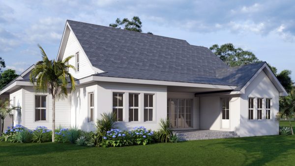 Whistling Palm - 2 Story House Plans in FL