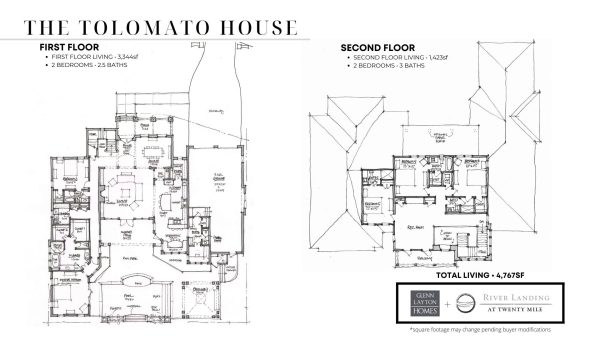 Tolomato House - 2 Story House Plans in FL